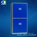 China Supplier Office Furniture Blue Color Four Door Storage Steel Cabinet